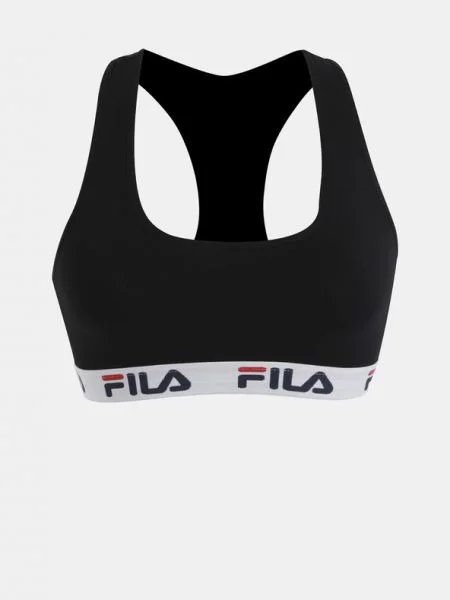 FILA Sutien sport / alb / roșu deschis negru