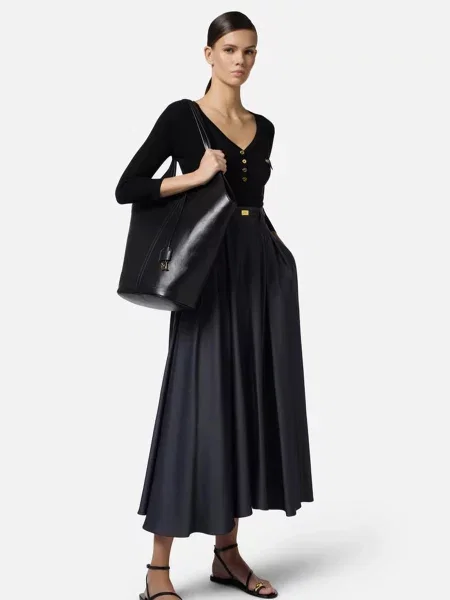 Majica Elisabetta Franchi črna