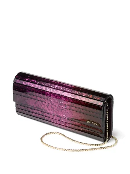 Geantă plic Jimmy Choo violet