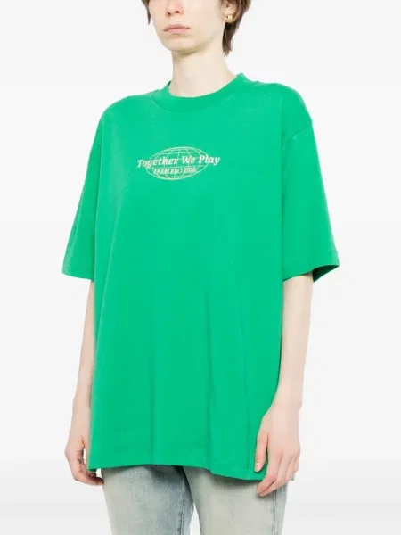 Tricou Farm Rio cu imagine verde