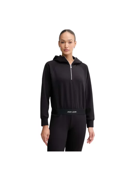 Bluza z kapturem Joop! z kapturem czarna
