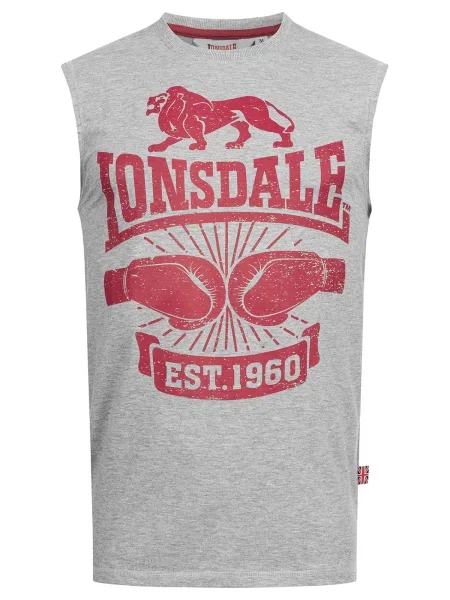 Tricou Lonsdale gri