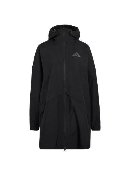 ADIDAS TERREX Outdoor jakna Multi 2 Layer CLIMAPROOF Rain Parka' crna