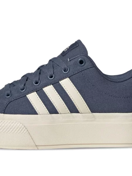 Galaxie sneakerși Adidas Lite Racer cu platformă cu picior lat albastru