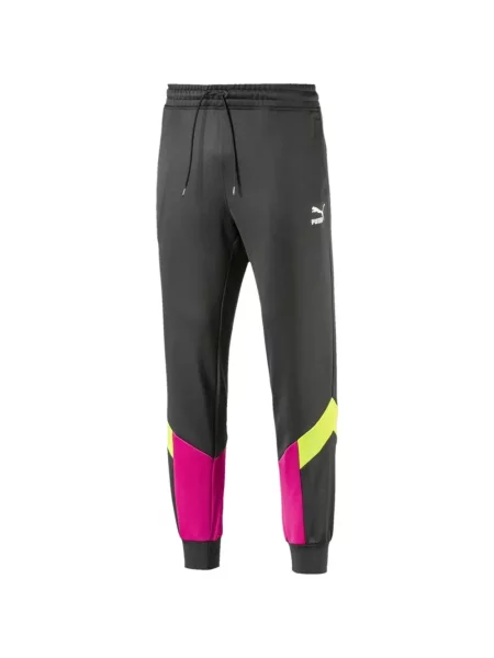 Pantaloni Puma alergare cu autograf gri