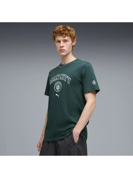 PUMA koszulka Manchester City ftblCulture Akcesoria S zielony