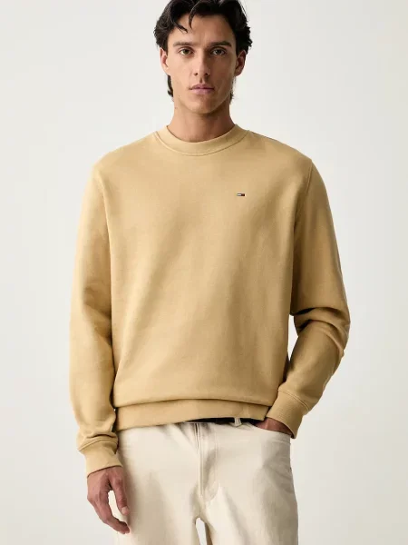 Tommy Jeans hanorac pentru bărbați cu bej