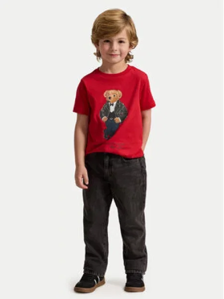 Dětské polotričko Polo Ralph Lauren červené