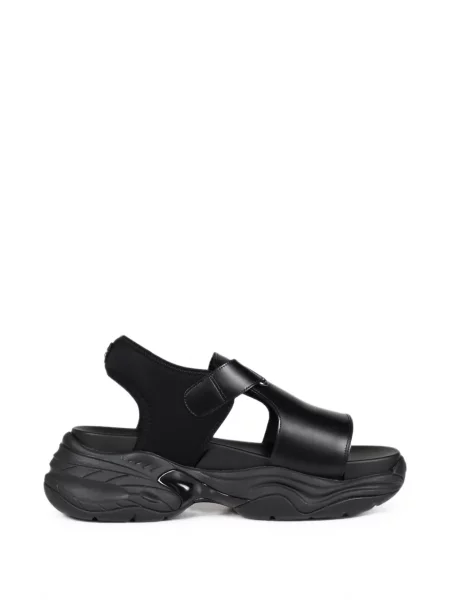 Sandale Oao din piele negru