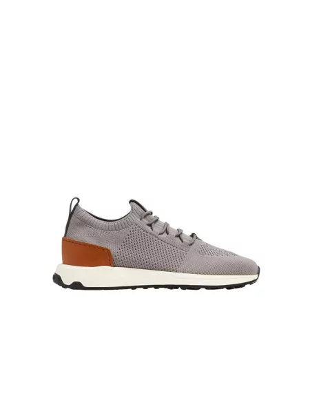 Sneakersy Tod's z logo szare
