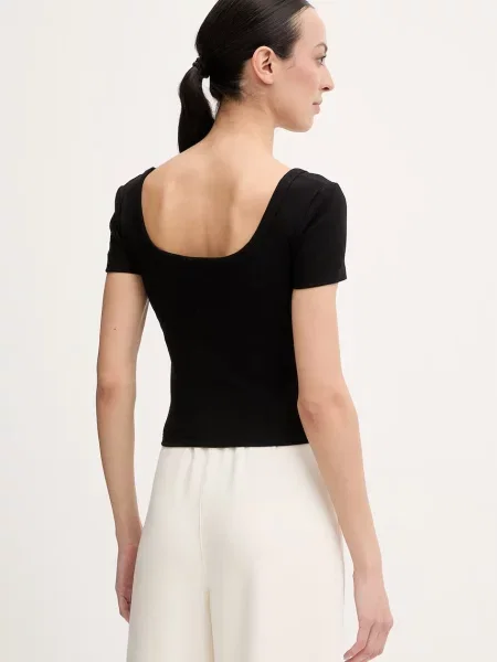 Tričko Guess LAVINIA černé