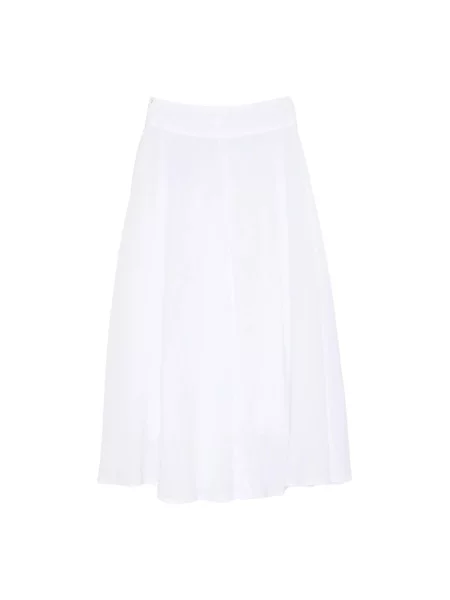 Lniana spódnica maxi 120% Lino biała