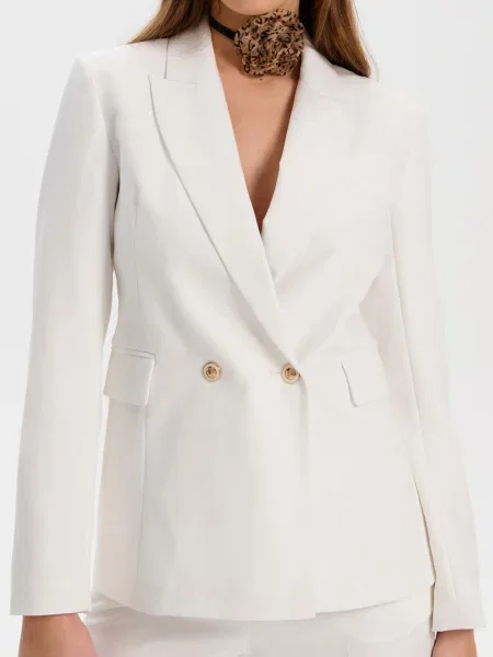 Блейзер білий