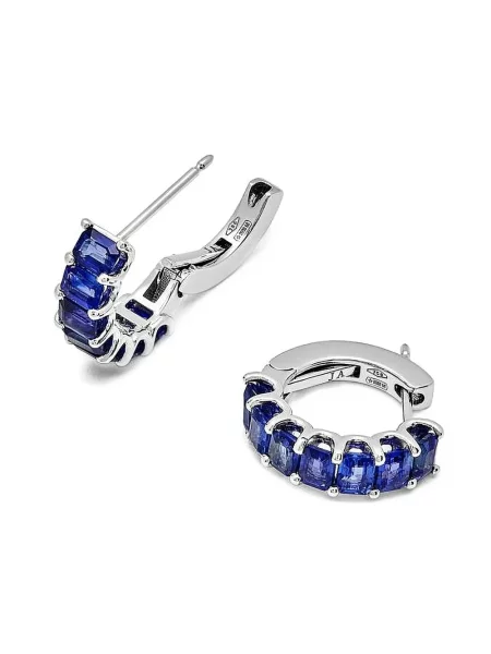 Cercei Jewels Aficionado argintiu