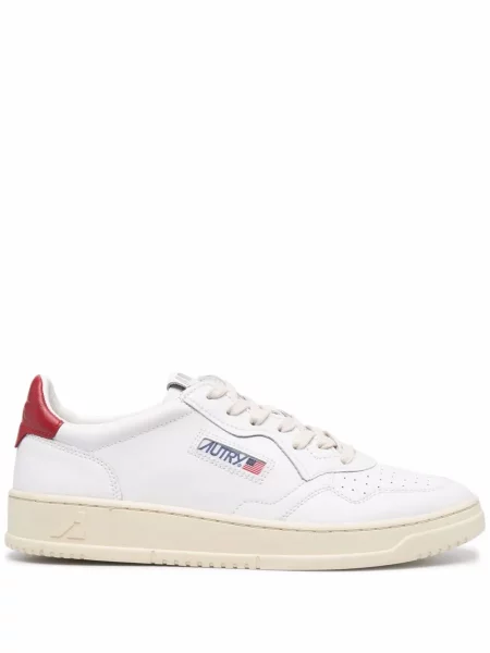 Sneakerși Autry din piele alb
