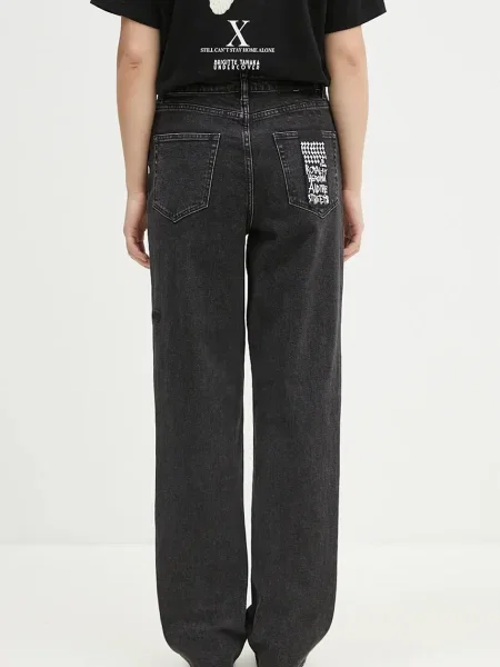 Джинси KSUBI Relax Jean Noir висока посадка