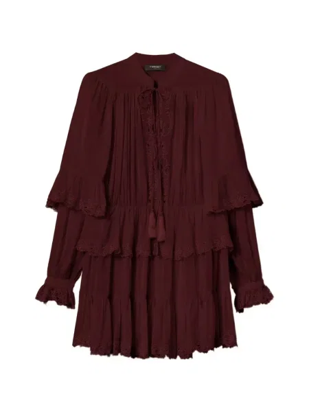 Rochie mini Twinset de costum roșu