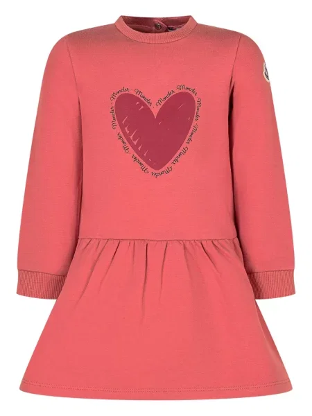Sukienka dziecięca Moncler Enfant różowa