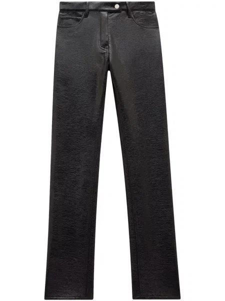 Pantaloni Courreges albastru