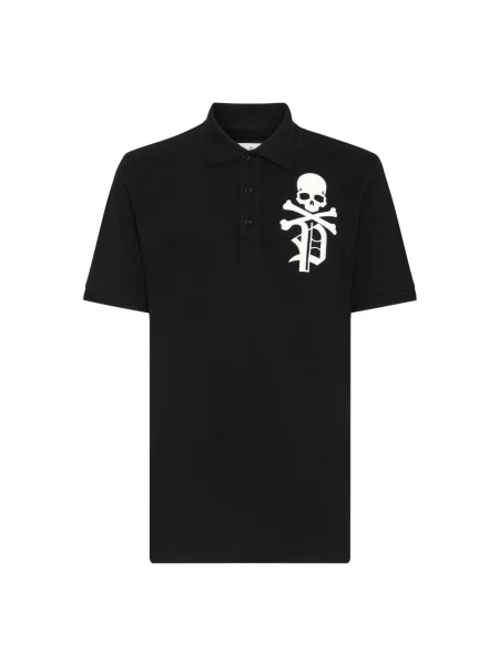 Koszulka polo Philipp Plein czarna