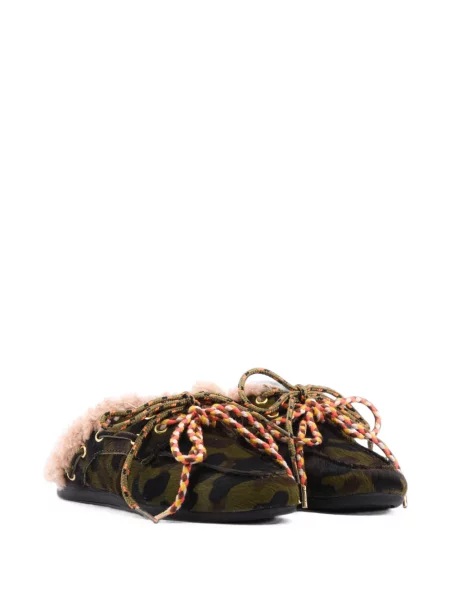 Mules Toral Shoes με σχέδιο παραλλαγής πράσινο
