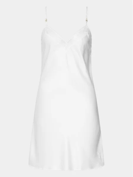 Chantelle Cămașă de noapte Orchids Écru alb