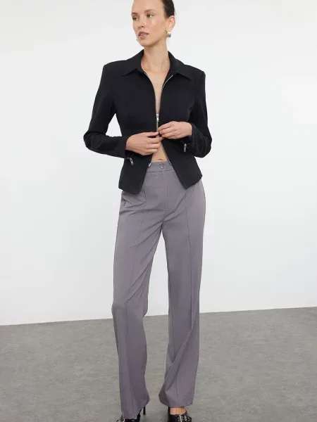 Pantaloni Trendyol gri