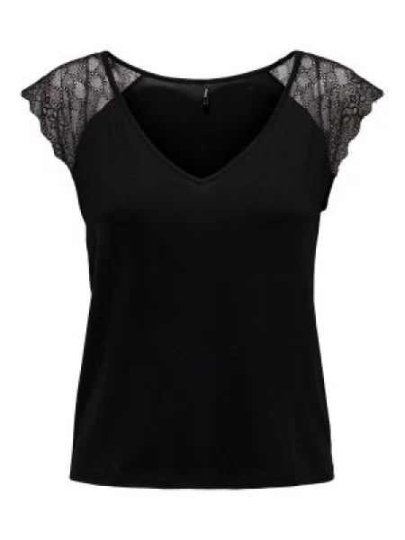 ONLY Tricou ONLPetra' negru