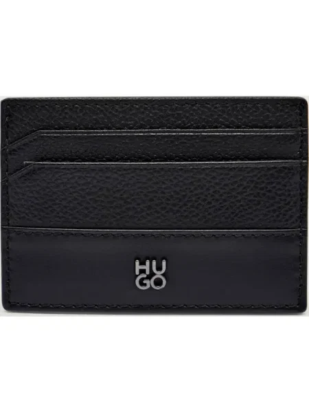 Portofel Hugo din piele negru