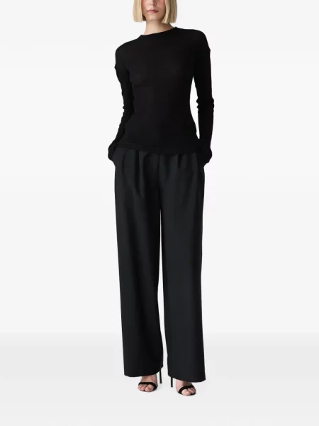 Pantaloni Vera Wang negru