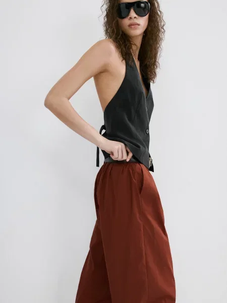 MANGO Vestă de costum MARGA' negru