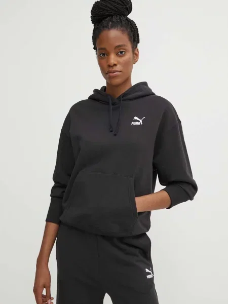 Puma mikina BETTER CLASSIC černá