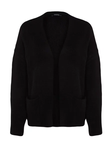 Trendyol Geacă tricotată negru