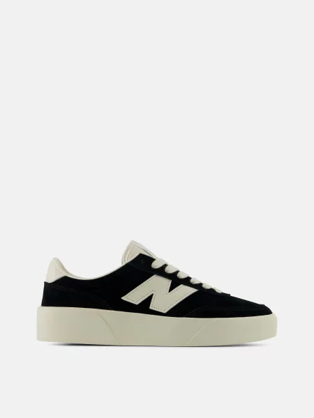 Замшеві Жіночі Кеди низькі New Balance чорний
