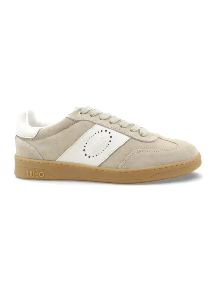 Sneakersy Liu Jo skórzane beżowe