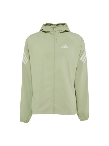 ADIDAS PERFORMANCE Jachetă de trening verde deschis / murdar alb