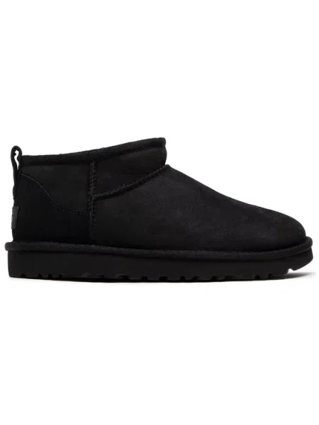 Ugg Апрески W Classic Ultra Mini черен