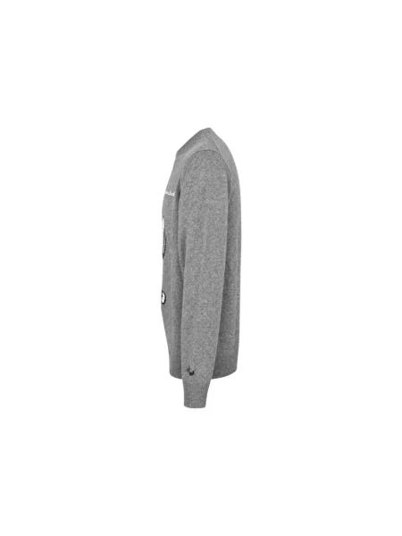 Sweter Mc2 Saint Barth wełniany szary