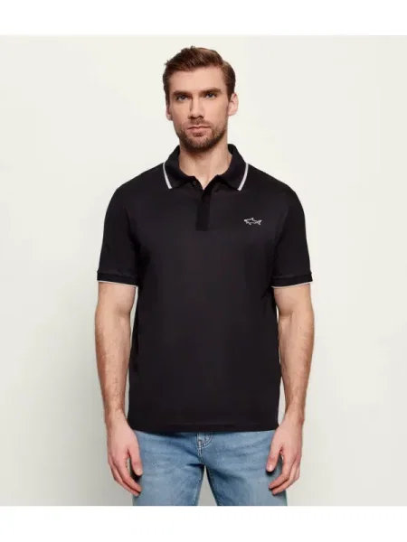 Tricou polo Paul&shark negru