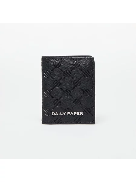 Denarnica Daily Paper Kidis Monogram Wallet črna