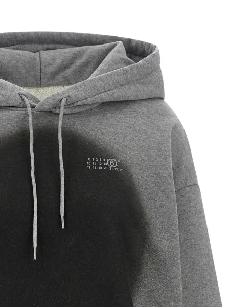 Hanorac cu glugă Mm6 Maison Margiela gri
