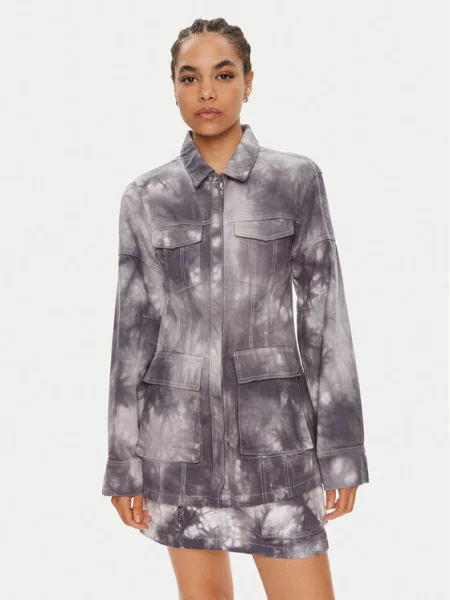 Gestuz Джинсова куртка Kala сірий