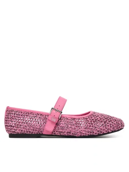 Tommy Jeans Balerinke Tjw Knitted Ballerina roza