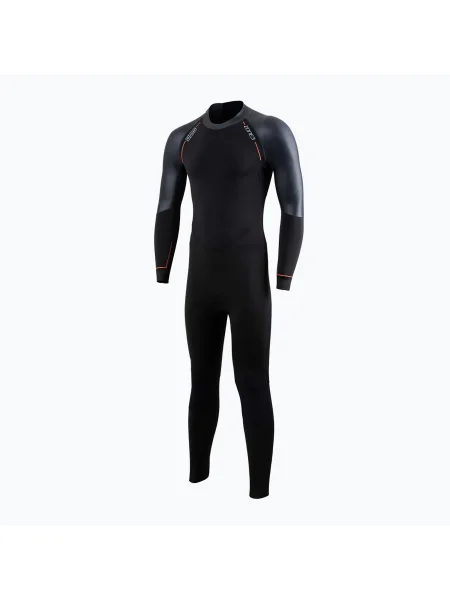 Costum de înot pentru bărbați Yulex® Switch black/orange negru