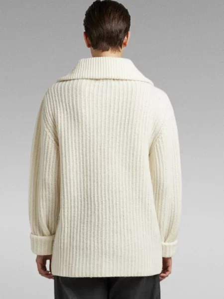 Вовняний светр G-star Raw білий