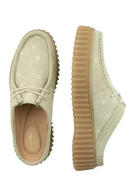 CLARKS Šľapky Torhill mätová / pastelovo zelená