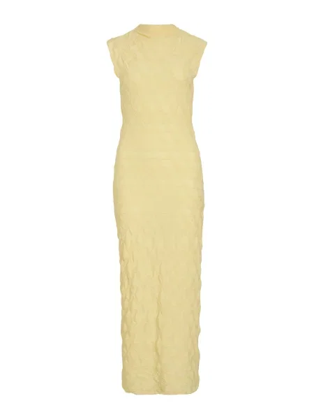 Vila Petite Rochie VIREJA pastel galben