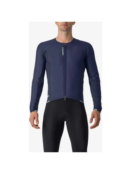 Koszulka rowerowa Castelli Fly Jack-sey GORE-TEX INFINIUM™ długi rękaw ocean M niebieski