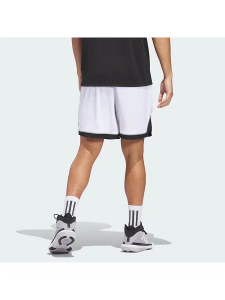 Szorty adidas Basketball Badge of Sport białe