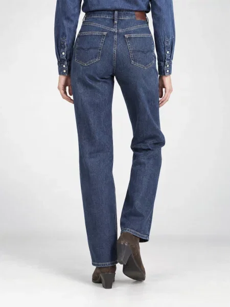 Džínsy s rovným strihom Pepe Jeans modrá